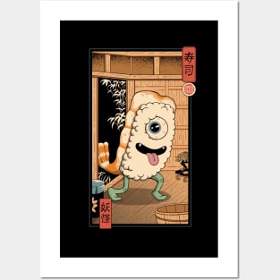 Yokai Sushi in Edo Posters and Art